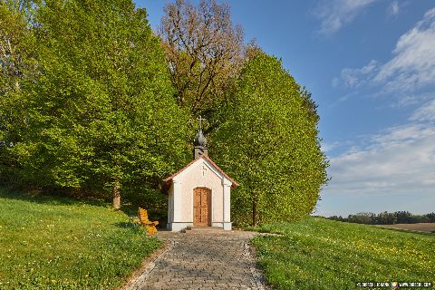 Gemeinde Wurmannsquick Landkreis Rottal-Inn Hickerstall Kapelle (Dirschl Johann) Deutschland PAN